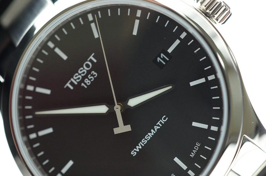 Часы Tissot Gent XL Swissmatic T116.407.11.051.00 — черный, сталь металл