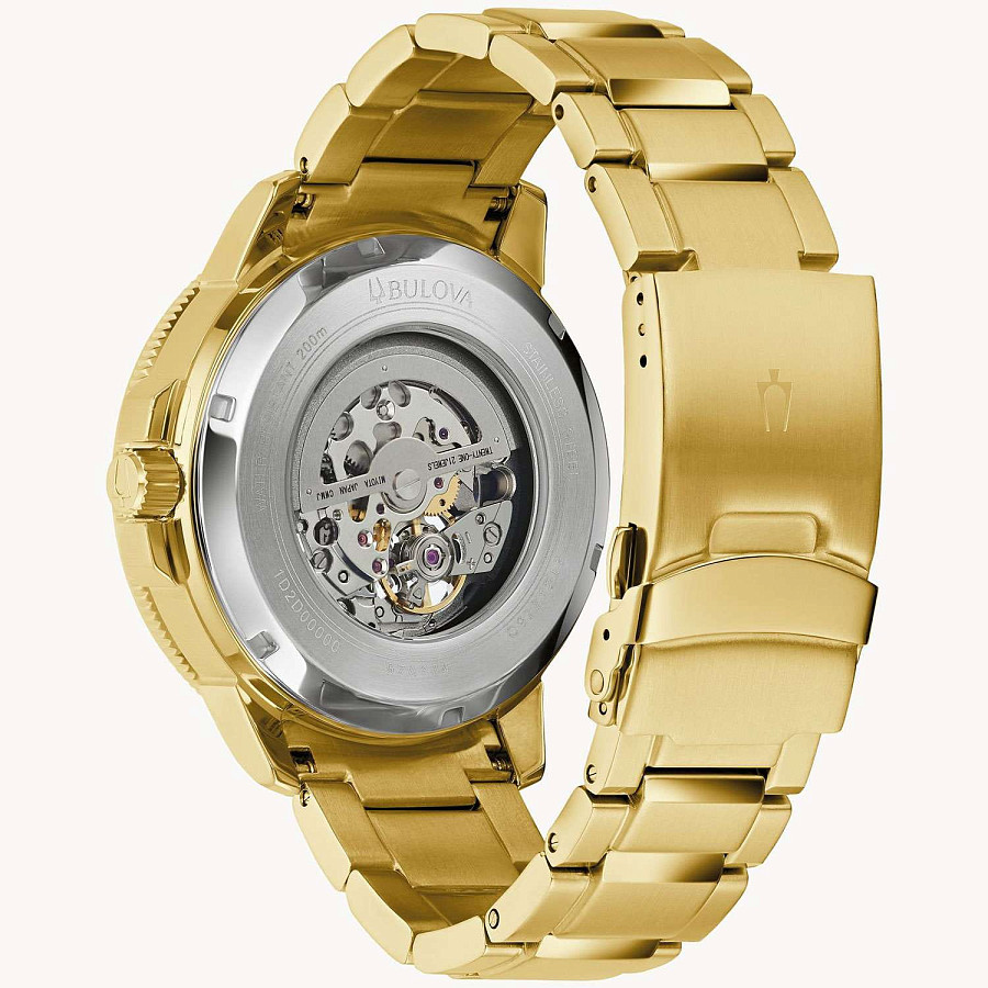 Часы Bulova Marine Star 97A174 — металл сталь, США