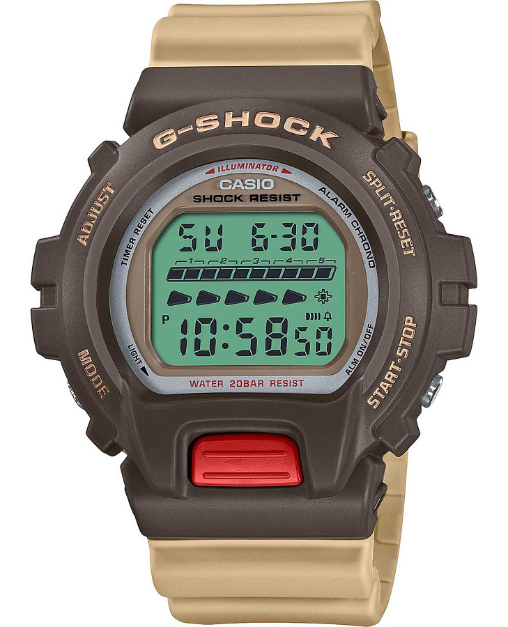 Часы Casio G-Shock DW-6600PC-5DR (DW-6600PC-5) — мужские