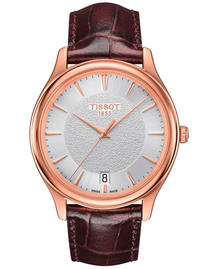Часы Tissot Fascination 18K Gold T924.410.76.031.00 — мужские, серебристый