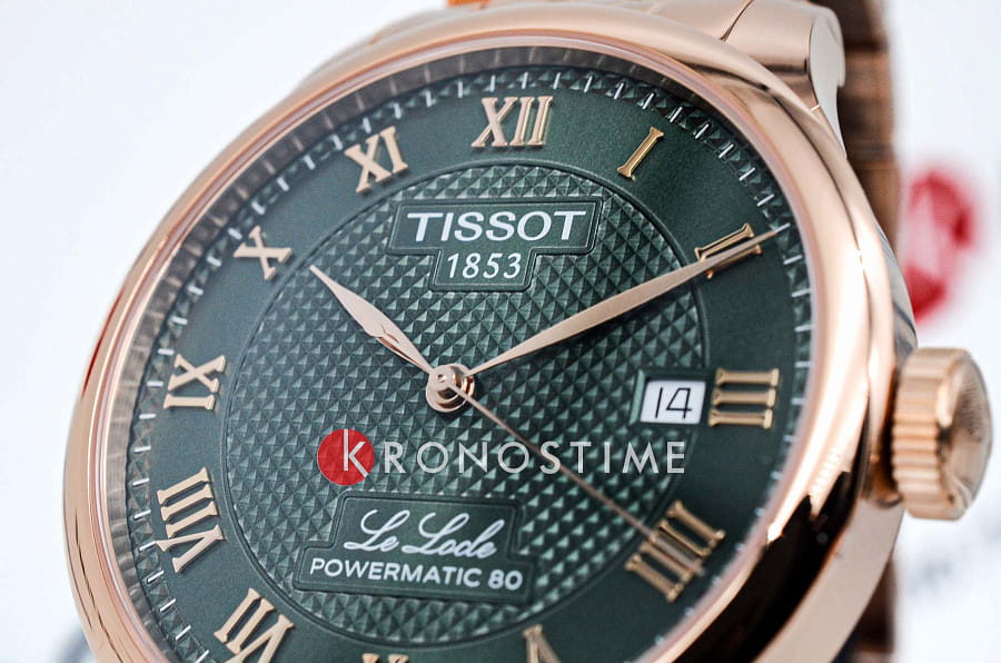 Часы Tissot Le Locle T006.407.33.093.00 — мужские, нержавеющая сталь с pvd-покрытием