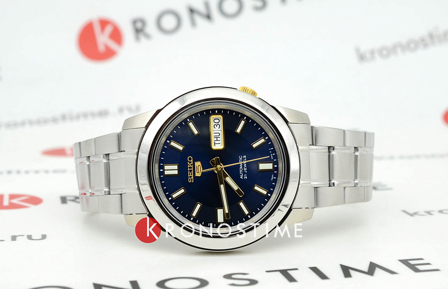 Часы Seiko 5 Regular SNKK11K1S — механические, сталь металл