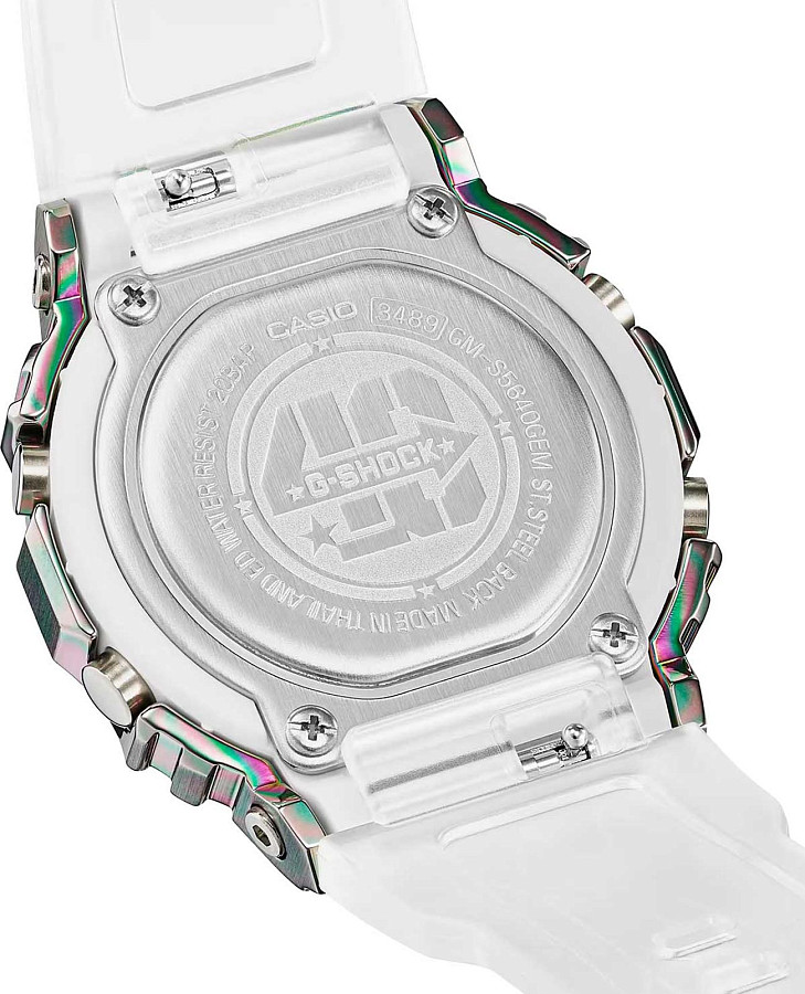 Часы Casio G-Shock GM-S5640GEM-7DR (GM-S5640GEM-7) — сталь металл пластик, Япония