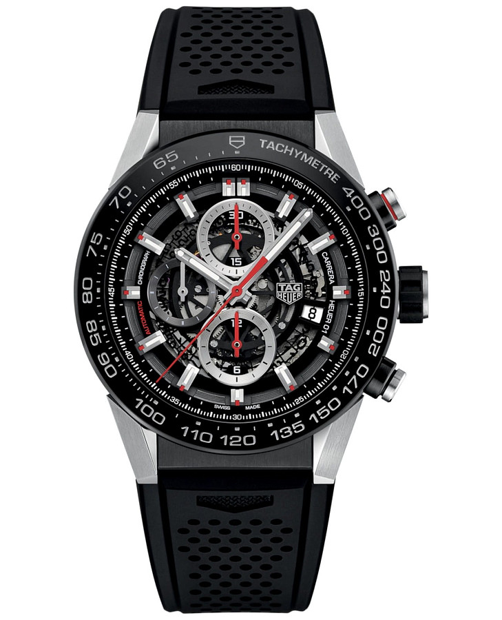Часы TAG Heuer Carrera CAR2A1Z.FT6044 — мужские, черный