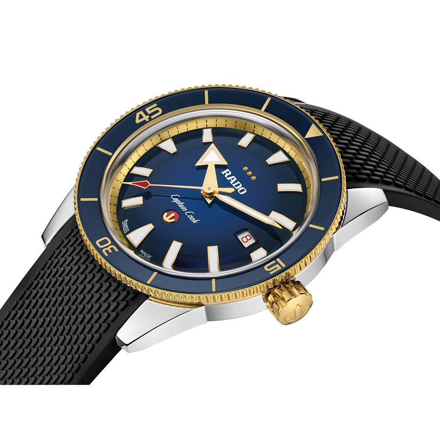 Часы Rado Captain Cook X European Cricket Special Edition R32138208 — Швейцария, механические