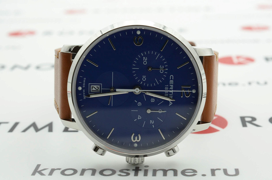 Часы Certina DS Caimano Chronograph C035.417.16.047.00 — Швейцария, кварцевые