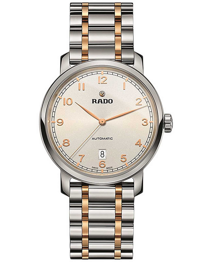 Часы Rado Diamaster R14077133 — мужские, бежевый