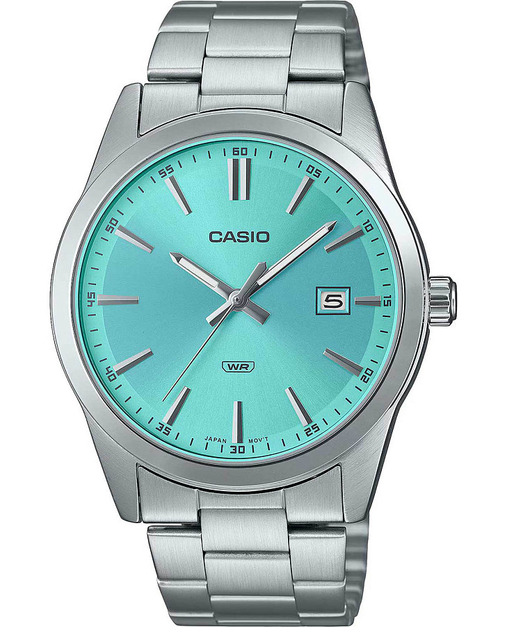 Часы Casio Collection MTP-VD03D-2A3 — мужские, бирюзовый