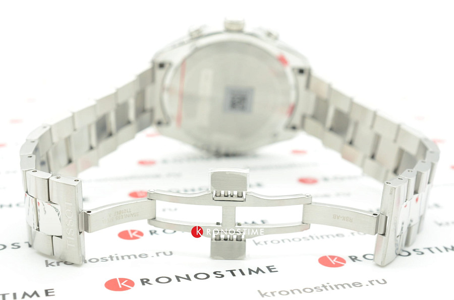 Часы Tissot PR 100 Sport Gent Chronograph T101.617.11.041.00 — серебристый, сталь металл