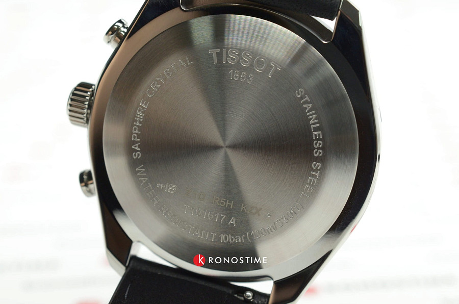 Часы Tissot PR 100 Sport Gent Chronograph T101.617.16.051.00 — мужские, черный