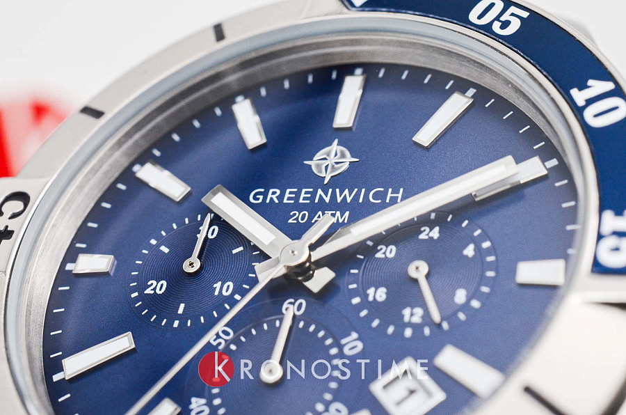 Часы Greenwich Whale GW 093.10.36 — Англия, кварцевые