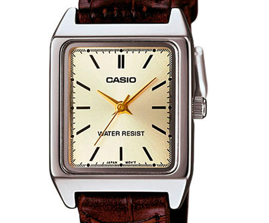 Часы Casio Collection Standard LTP-V007L-9E — кварцевые, сталь металл