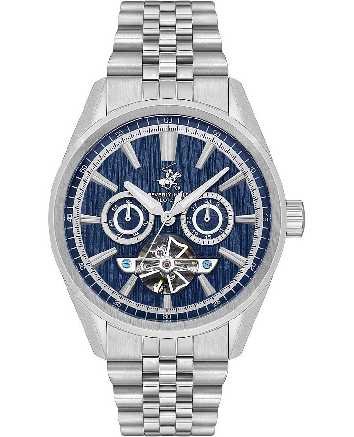 Часы Beverly Hills Polo Club Quartz BP3632X.300 — мужские, синий