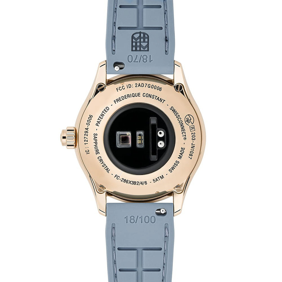 Часы Frederique Constant Smartwatch Ladies Vitality FC-286LNS3B4 — сталь металл, Швейцария