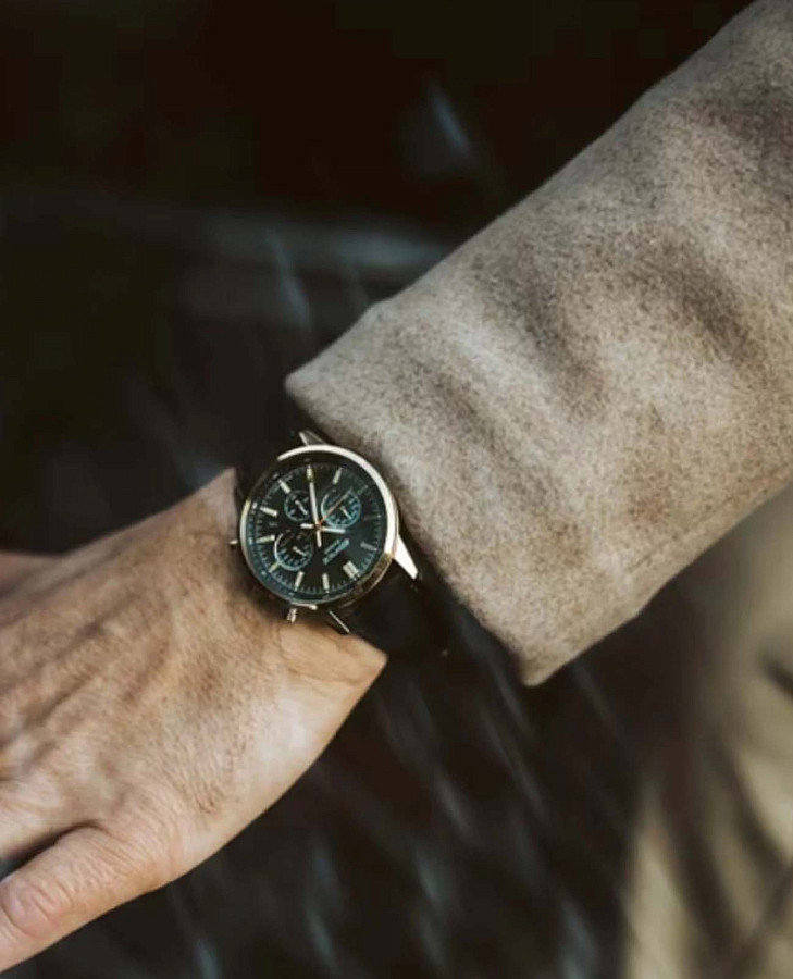 Часы Casio Edifice EFR-575CL-3A — кварцевые, металл сталь