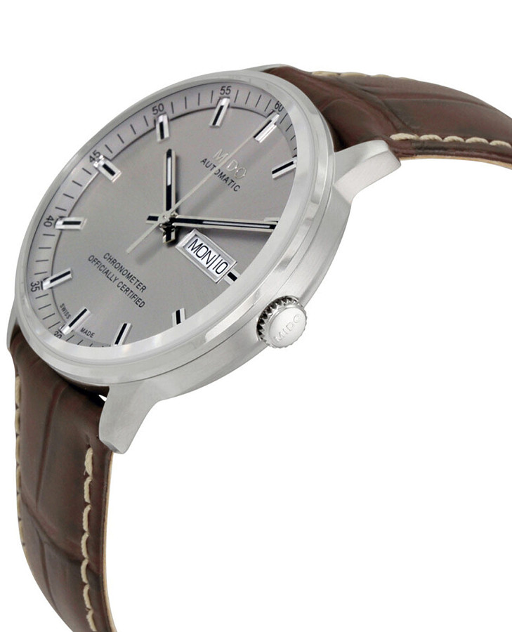 Часы Mido Commander Chronometer M021.431.16.071.00 — сталь металл, Швейцария