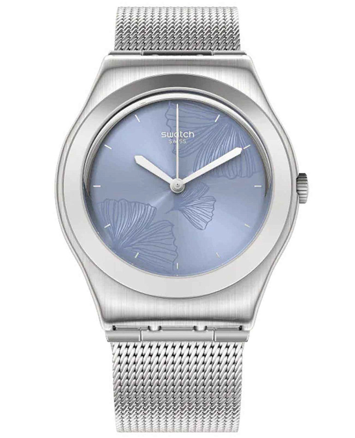 Часы Swatch I Medium Standard YLS231M — женские, голубой