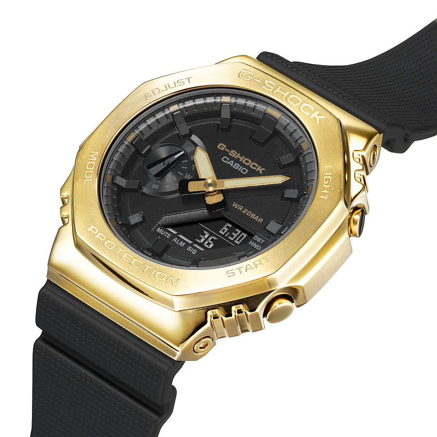 Часы Casio G-Shock GM-2100G-1A9DR (GM-2100G-1A9) — электронные, Япония, мужские