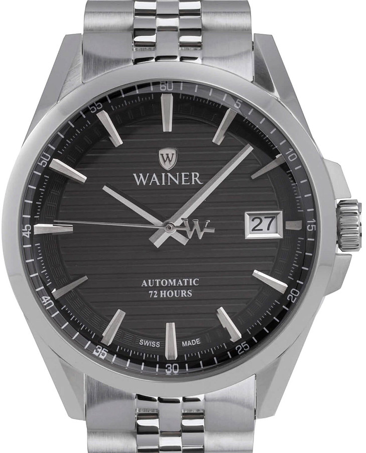 Часы Wainer Automatic WA.25401-F — механические, сталь металл