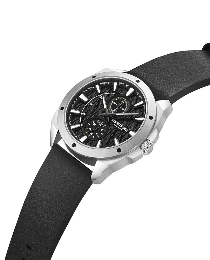 Часы Kenneth Cole Modern Dress Sport KCWGF0035603 — кварцевые, металл сталь