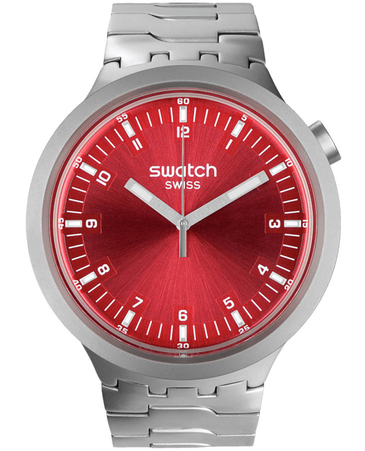 Часы Swatch Big Bold Irony Standard SB07S104G — мужские, красный