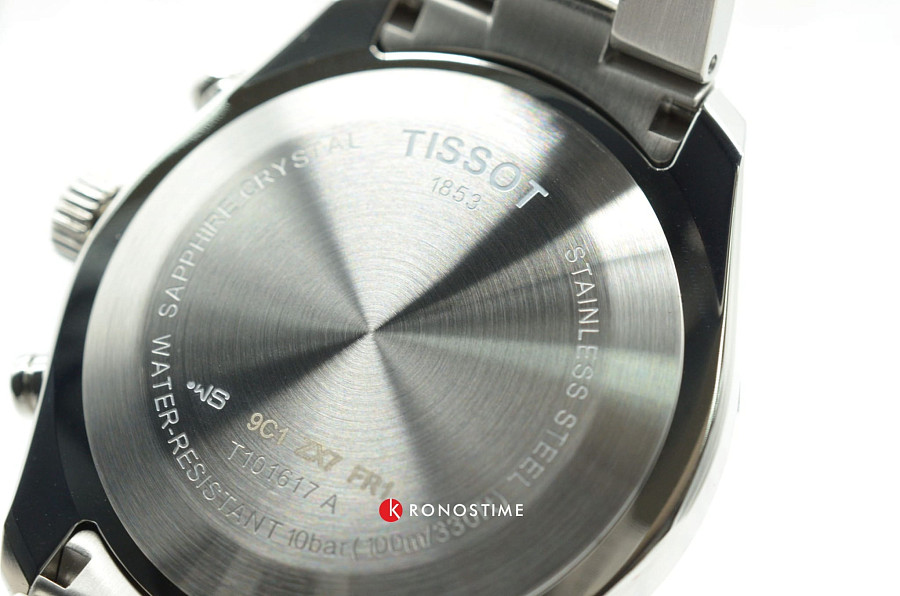 Часы Tissot PR 100 Sport Gent Chronograph T101.617.11.051.00 — сталь металл, нержавеющая сталь
