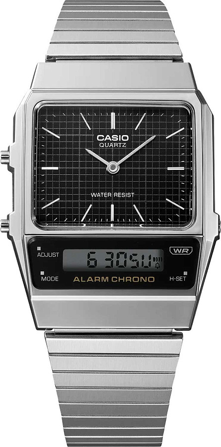 Часы Casio Vintage AQ-800E-1ADF (AQ-800E-1A) — нержавеющая сталь, мужские