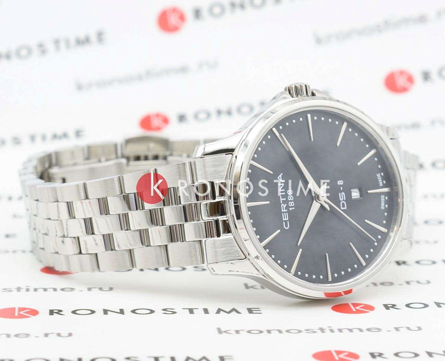 Часы Certina DS-8 Lady C045.010.11.051.00 — нержавеющая сталь, женские