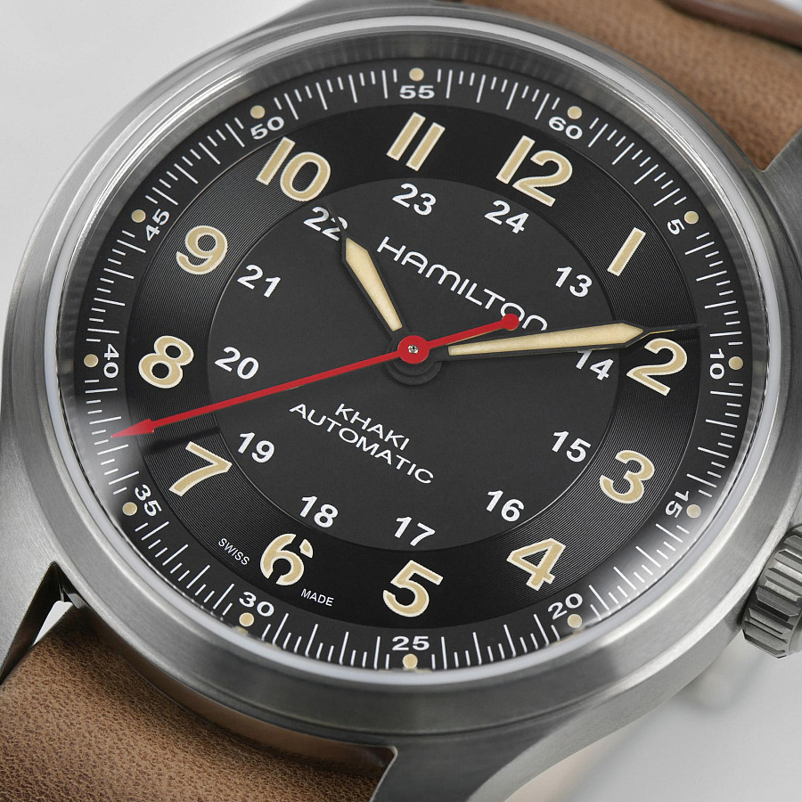 Часы Hamilton Khaki Field Titanium Far Cry® 6 H70645533 — Швейцария, механические