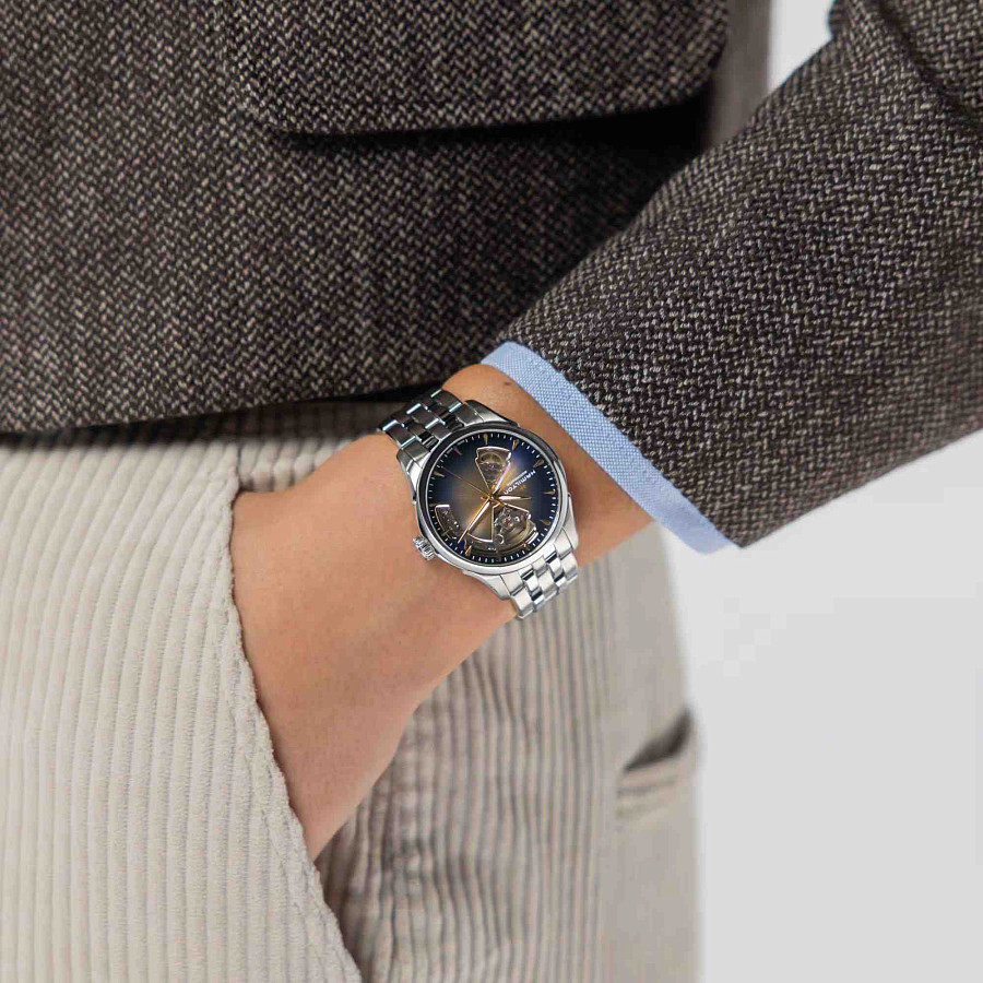 Часы Hamilton Jazzmaster Open Heart Lady Auto H32215101 — Швейцария, механические