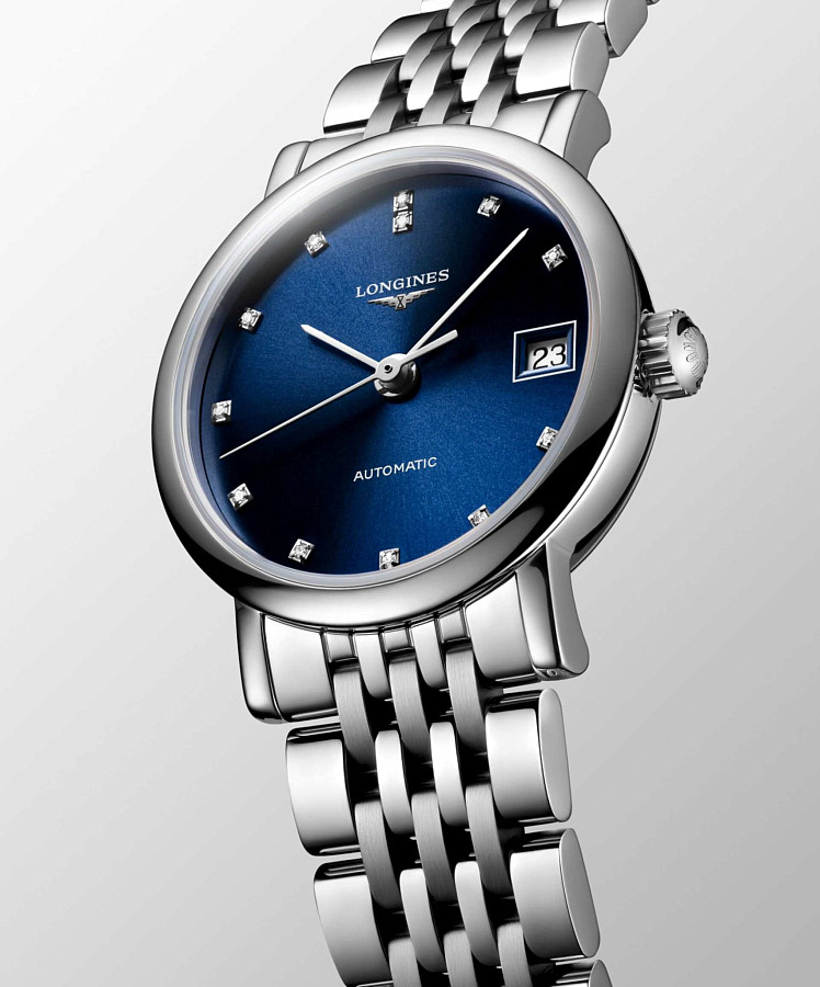 Часы Longines Elegance Elegant Collection 25.50 mm L4.309.4.90.6 — металл сталь, Швейцария