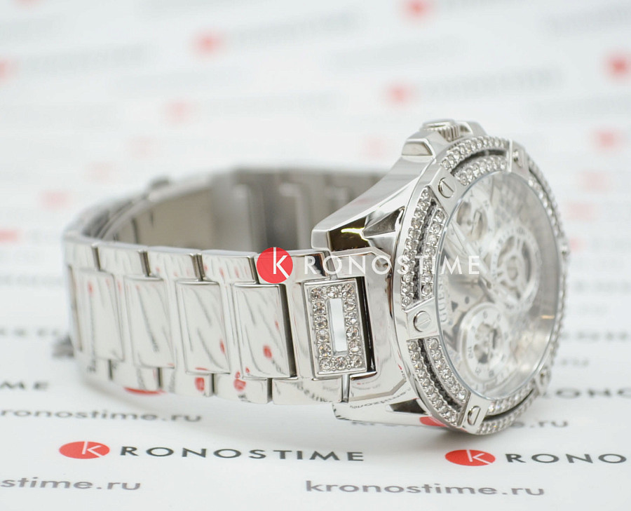 Часы Guess Queen GW0464L1 — серебристый, металл сталь