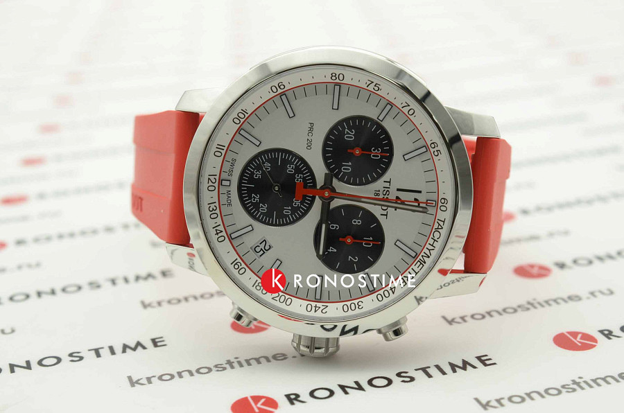 Часы Tissot PRC 200 IIHF Swiss Edition T114.417.17.037.01 — кварцевые, Швейцария, мужские