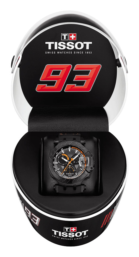 Часы Tissot T-Race Marc Marquez 2018 T115.417.37.061.05 — мужские, черный