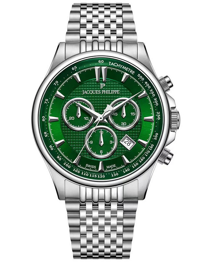 Часы Jacques Philippe JPQGC10813X6 — мужские, зеленый