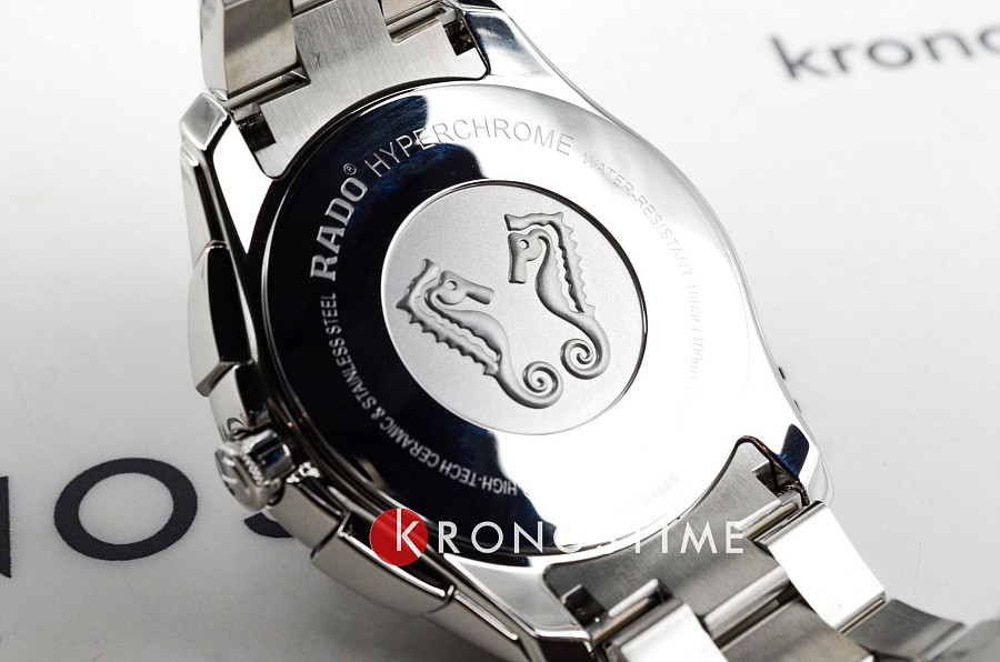 Часы Rado Hyperchrome Chronograph R32259153 — мужские, нержавеющая сталь
