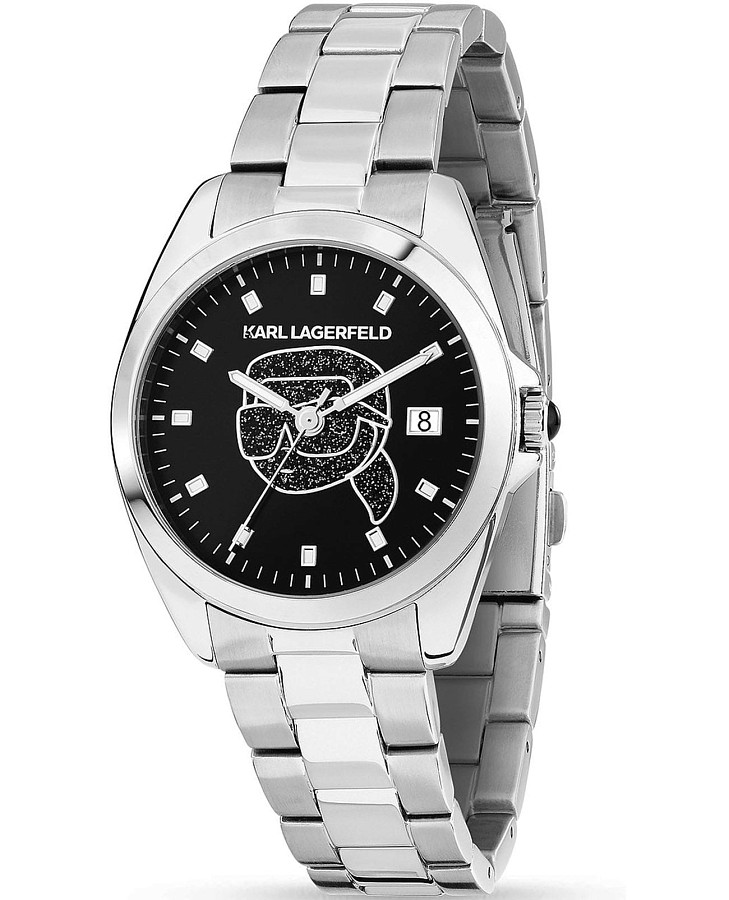 Часы Karl Lagerfeld Round Essentials R0553101516 — женские, черный