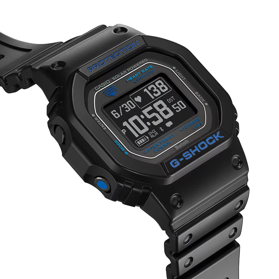 Часы Casio G-Shock DW-H5600-1A2DR (DW-H5600-1A2) — мужские, пластик