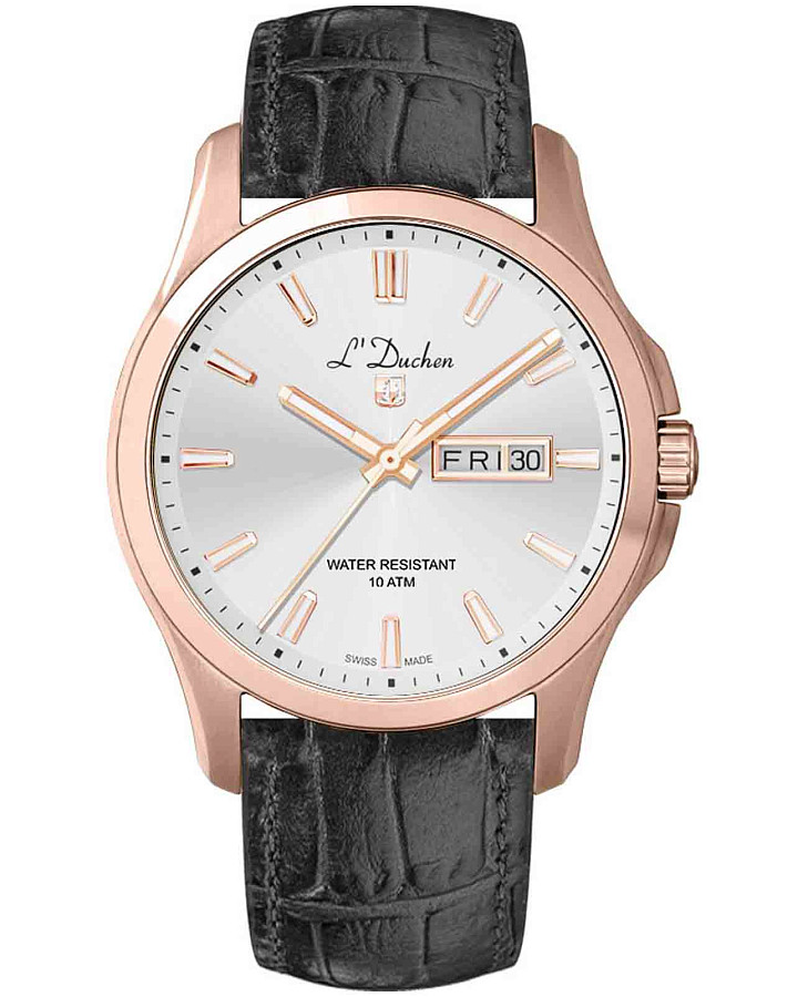 Часы L'Duchen Dynamique D 261.41.33 — мужские, серебристый