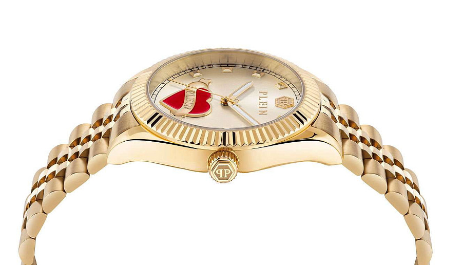 Часы Philipp Plein Plein Valentine PW2BA0725 — кварцевые, сталь металл