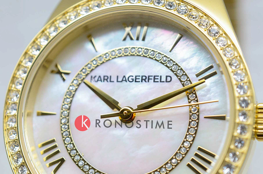 Часы Karl Lagerfeld Hamburg R0553105501 — нержавеющая сталь с pvd-покрытием, женские