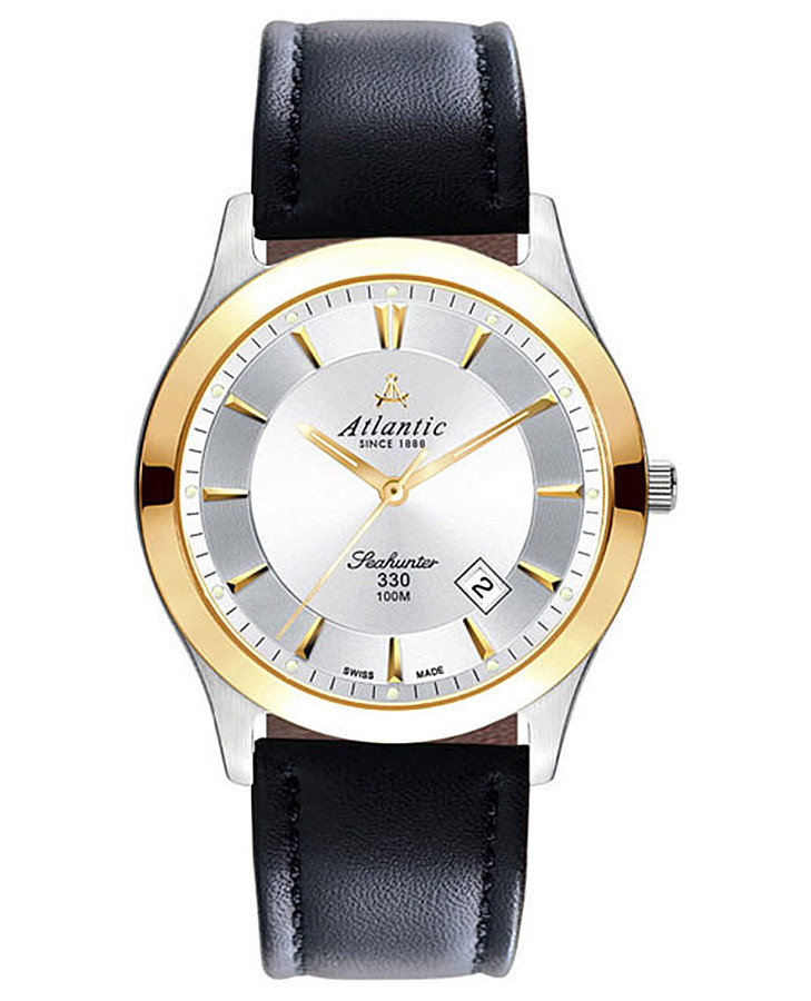 Часы Atlantic Seahunter 71360.43.21G — мужские, серебристый