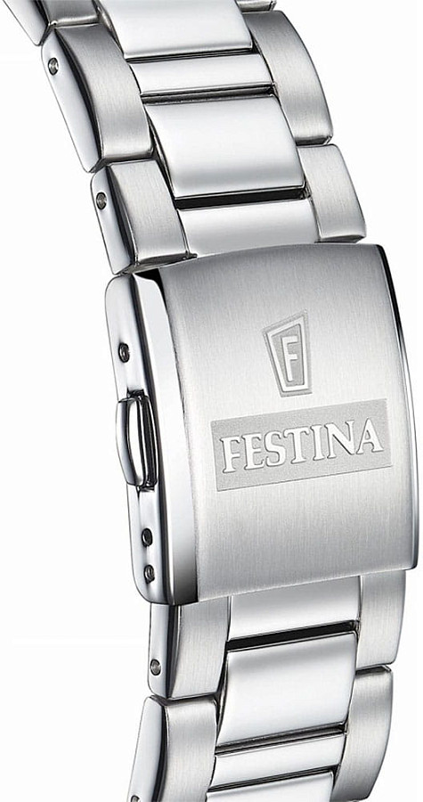 Часы Festina Ceramic F20575/3 — кварцевые, сталь металл