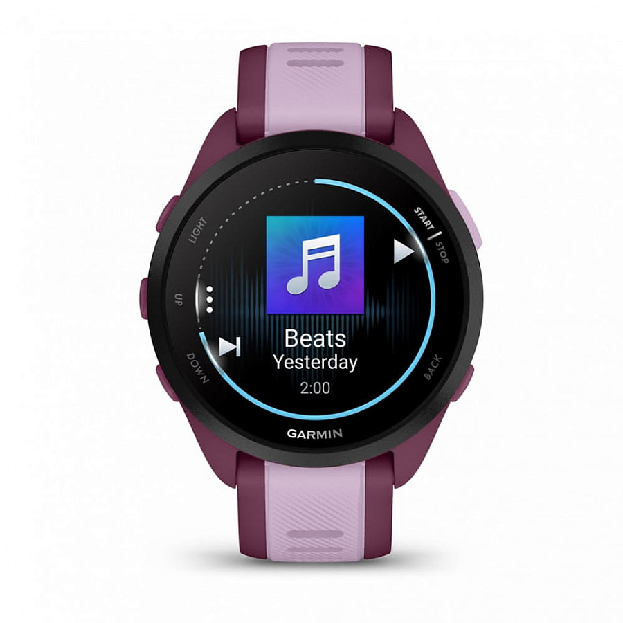 Часы Garmin Forerunner 165 Music 010-02863-33 — силикон, мужские