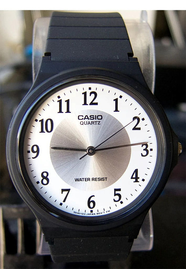 Часы Casio Collection MQ-24-7B3LDF (MQ-24-7B3L) — пластик, пластик
