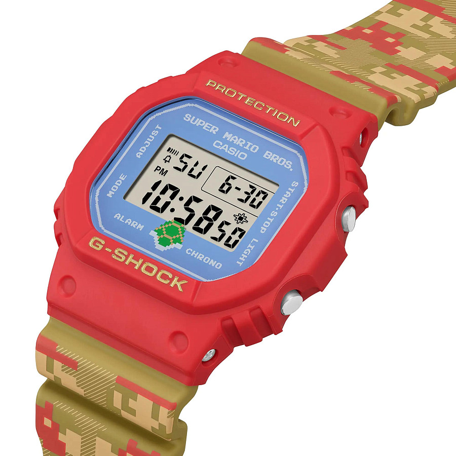 Часы Casio G-Shock DW-5600SMB-4DR — электронные, пластик