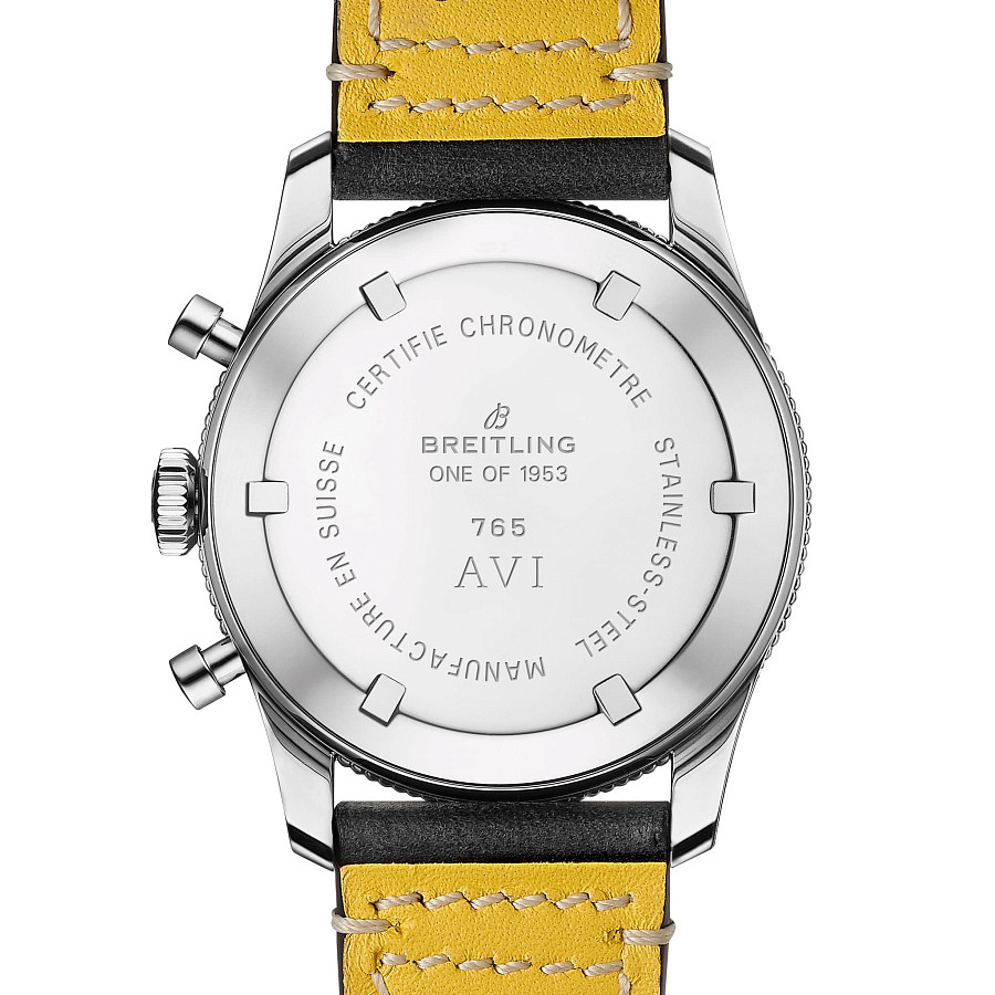 Часы Breitling AVI REF. 765 1953 Re-Edition AB0920131B1X1 — кожаный, мужские
