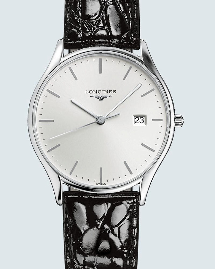Часы Longines Lyre L4.759.4.72.2 — кварцевые, металл сталь