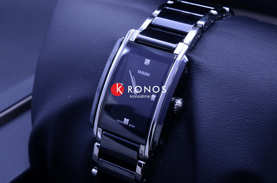 Часы Rado Integral Diamonds R20613712 — женские, сталь + керамические вставки