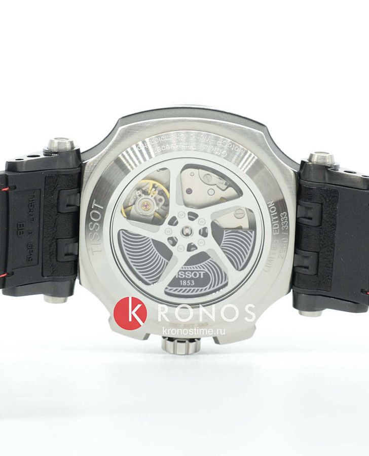 Часы Tissot T-Race MotoGP Automatic Chronograph T115.427.27.057.00 — механические, Швейцария, мужские